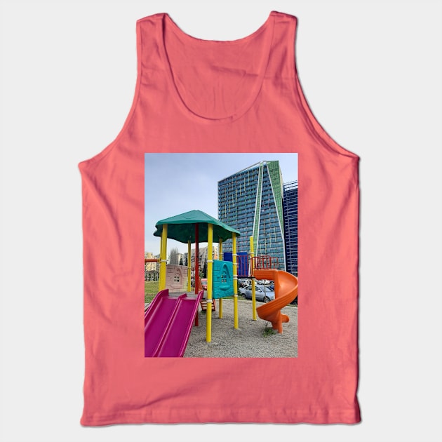 Playground & business building Tank Top by Stephfuccio.com